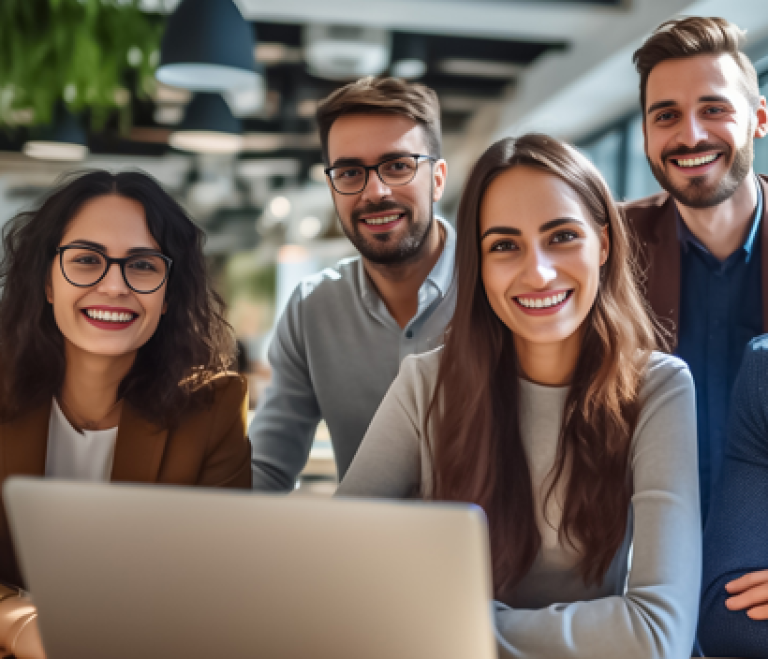 5 chefs d'entreprise en formation à Cerfrance Finistère, dans nos agences de Quimper et Brest